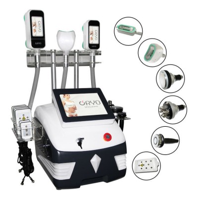 2020 very hot three cryo handles cavitation rf cryolipolysis lipo laser/cryolipolysis fat freezing machine/cryotherapy beauty